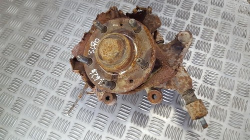 Mazda 626 2001 Steering knuckle - rear right side used, Genuine #413349-08