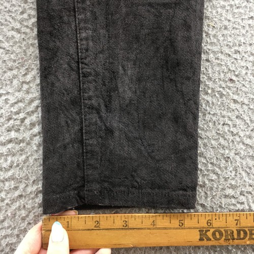 KUT From The Kloth Diana Skinny Pants Womens 6 (actual 32x32) Black Mid Rise Zip - Picture 10 of 20