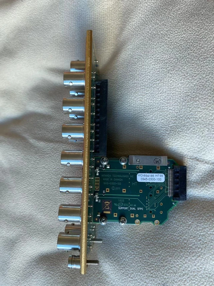 IPG-3901-3TRP Rear Panel for IPG-3901 GrassValley Netgate, Connector for IP-SDI - Image 4 of 4