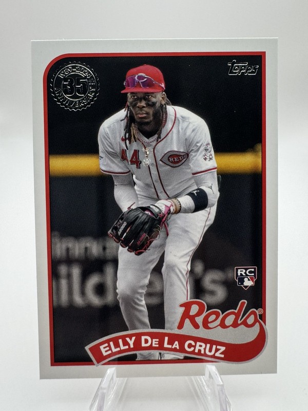 2024 Topps Update Series - 1989 Topps Baseball Elly De La Cruz #89US-39 (RC)