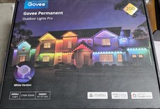 Govee Permanent Outdoor Lights Pro 200 ft Whi...