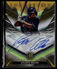 2023 Bowman Inception #BPA-IA Ignacio Alvarez Autographs Gold Foil #/50