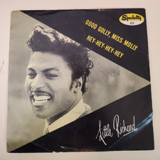 Little Richard GOOD GOLLY MISS MOLLY (ROCK N ROLL 45/PS) #624 PLAYS VG+ TO VG++