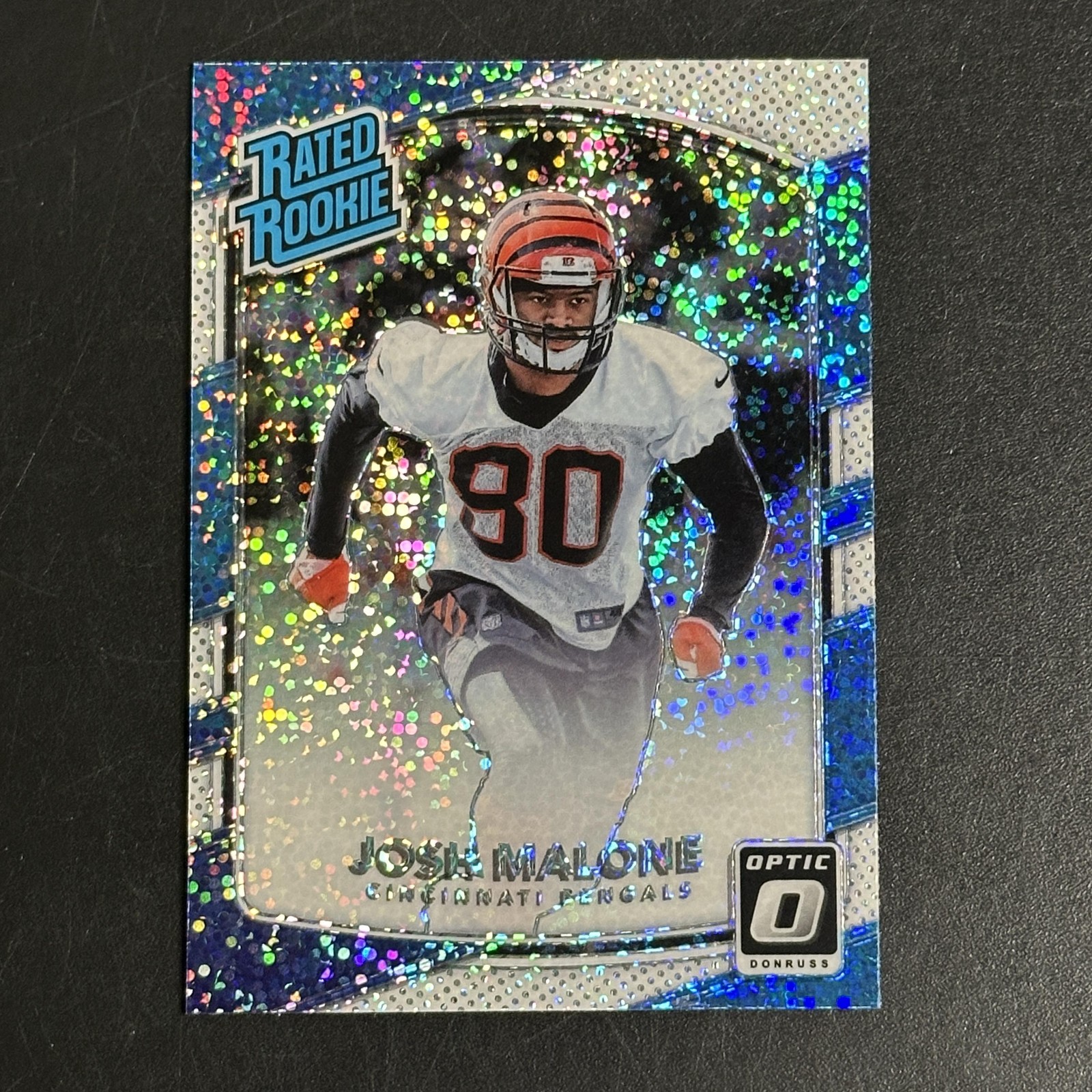Josh Malone Panini Donruss Optic #171 White Sparkle