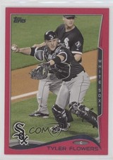 2014 Topps Pink 37/50 Tyler Flowers #584 fm0