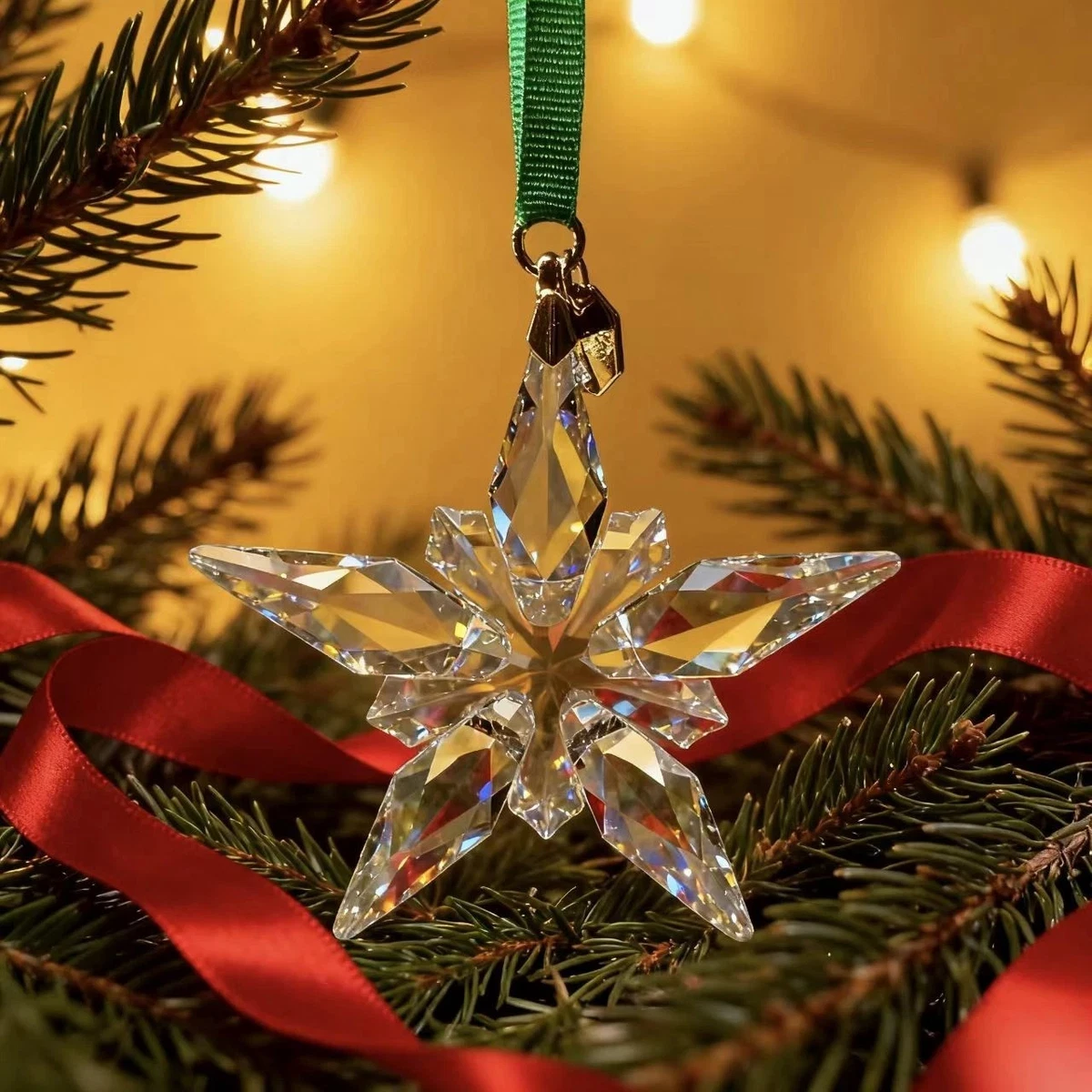 Swarovski Annual Snowflake Ornaments for sale | eBay