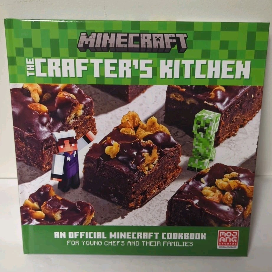 Minecraft The Crafters Kitchen Minecraft cookbook for young chefs Hardcover New