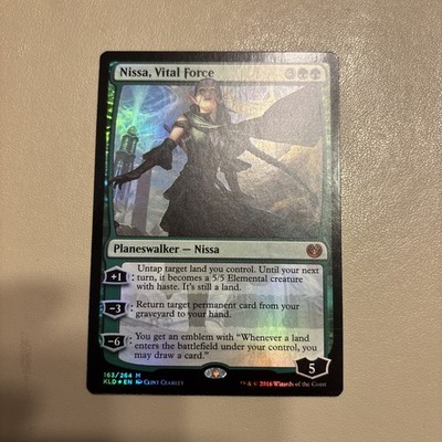 *FOIL* Nissa, Vital Force - Kaladesh - MTG Magic The Gathering - NM
