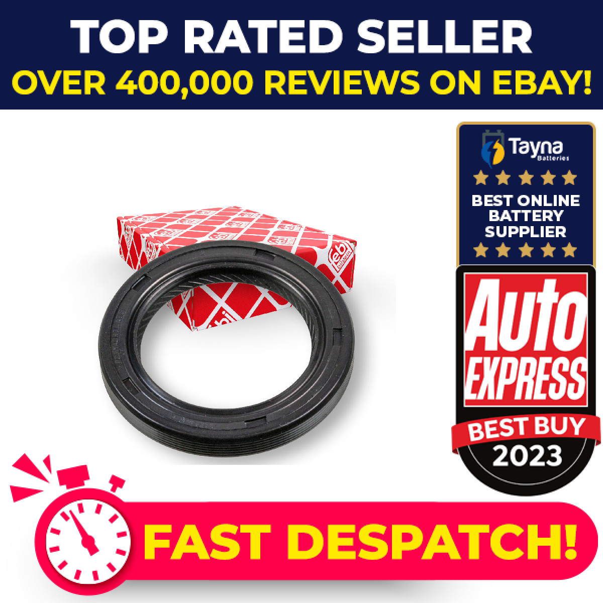 Crankshaft Oil Seal Front 177734 Febi 0046671398 04667198 46671398 4667198 New