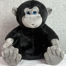 Baby Gorilla Melissa  Doug 30451 Black Grey Monkey Plush Stuffed Animal 11  