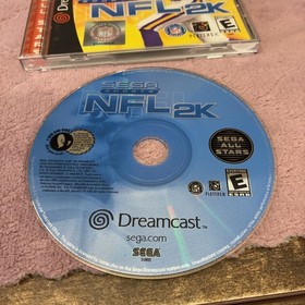 Sega Sports NFL 2K (Sega Dreamcast, 1999) Complete with Manual CIB Tested