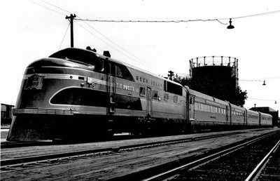 CRIP Peoria Rocket EMD TA No. 603 ca. 1937 5 x 7 Photo