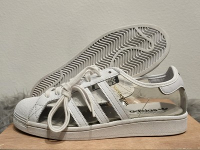 Size 8.5 - adidas Superstar Transparent for sale online | eBay