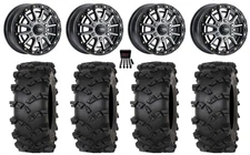 ITP SD10 Bdlk 15x6.5 Wheels GM 33" Outlaw M/T Tires Can-Am Maverick R