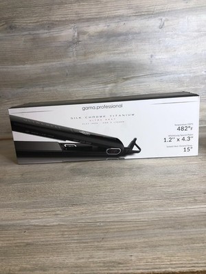 Gama Professional Ultra Heat Ceramic Flat Iron 482 F 12 X 43 G1N