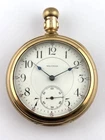 Waltham Crescent St. Antique Mechanical  21J  18s  25311409 Pocket Watch RUNS!
