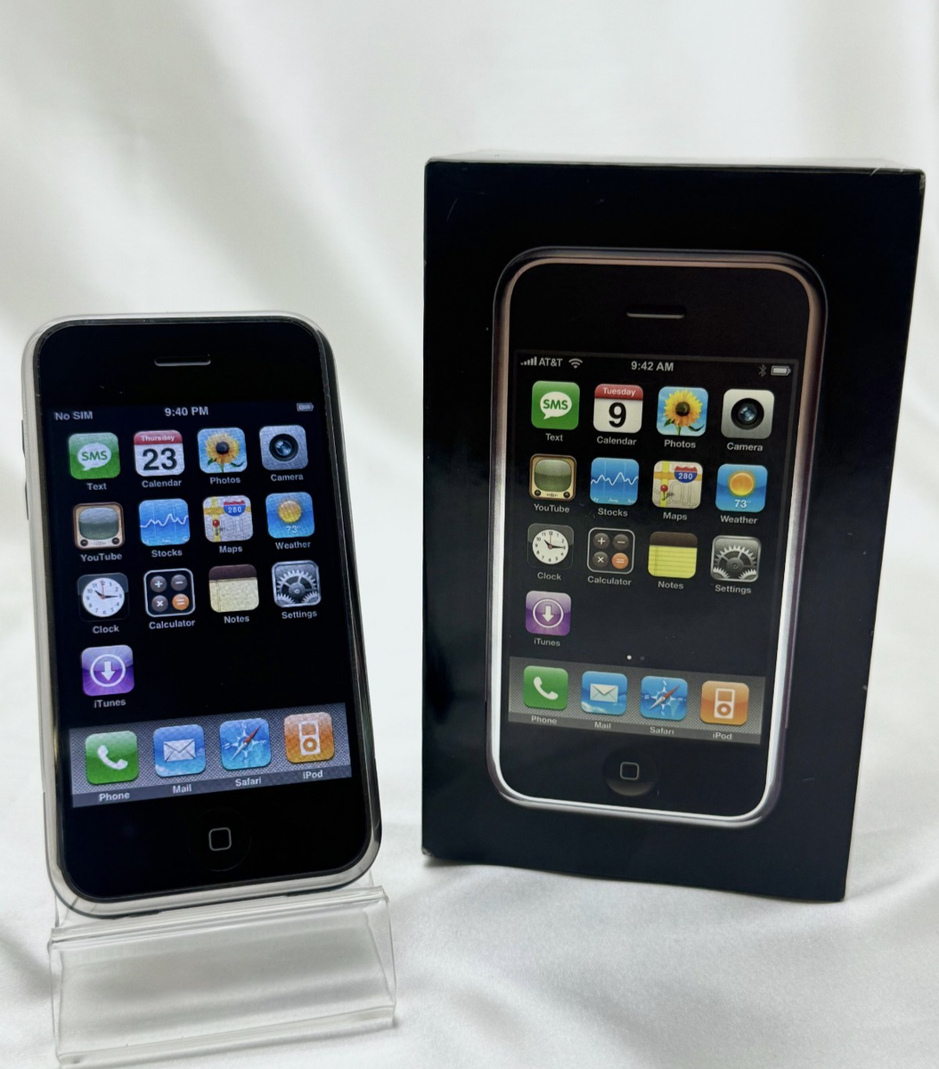 Apple iPhone 1st Generation 2G 16 GB AT&T A1203 (GSM) iOS 1.1.4