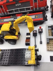 LEGO City Heavy-Haul Train 60098 In 2015 Used Retired As Is