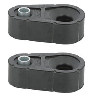 2X Moog Stabilager Gummilager Stabi 19Mm Hinten Passend FüR Opel Movano Renault
