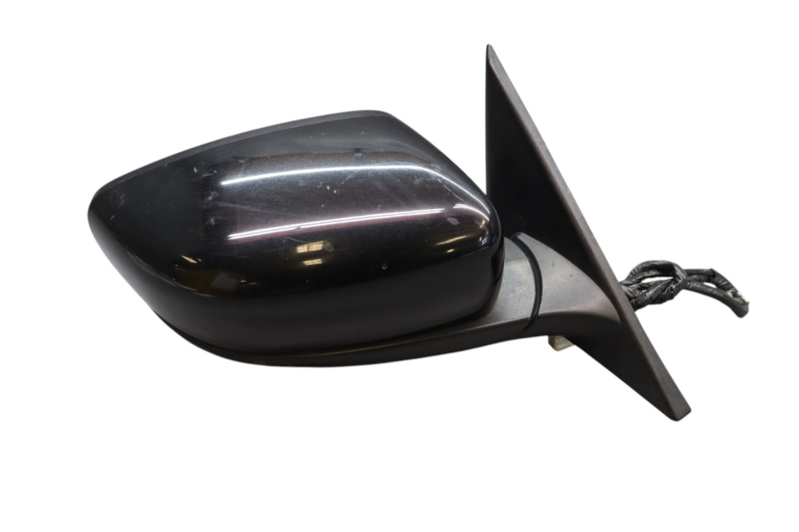 14-17 Maserati Ghibli Front Right Passenger Side Mirror Rear View Black Oem