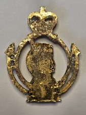 Vintage Royal Canadian Armoured Body Cape Badge WW2