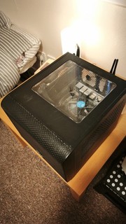 Thermaltake Core V1 Mini ATX cube small gaming PC GTX 1660Ti graphics