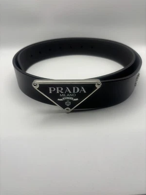 PRADA Black Belts for Men for sale | eBay