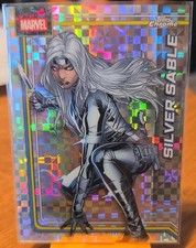 2026 Topps Chrome Marvel #158 Silver Sable X Fractor