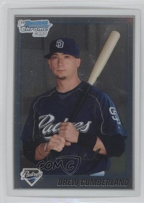 2010 Bowman Chrome Prospects Drew Cumberland #BCP140 0l1