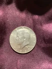 1967 Kennedy half dollar coin