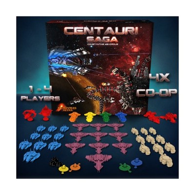 Vesuvius Media Board Games Vesuvius Media Centauri Saga (1st Ed) Box VG+/EX
