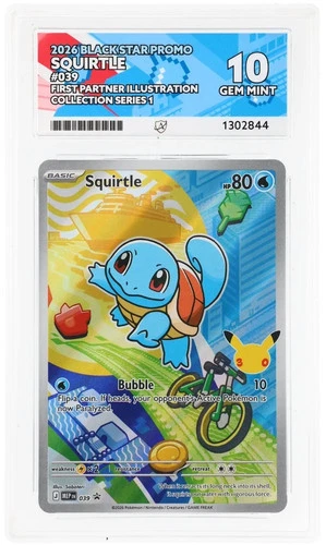 ACE 10 Squirtle 39 First Partner Collection Black Star Promo 2026