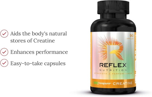 Reflex Nutrition Creapure Creatine Capsules Supplement (90 Caps) - Picture 6 of 6