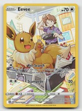 Eevee Holo Ultra Rare SWSH09: Brilliant Stars Trainer Gallery TG11/TG30 NM