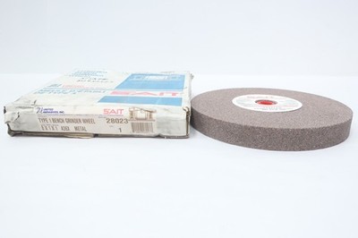 Sait 28023 Type 1 Bench Grinding Wheel A36x 1in 8in 1in
