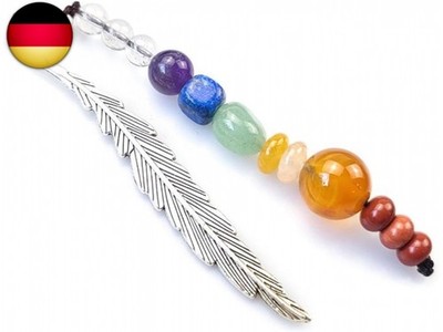 7 Chakra Lesezeichen Goldener Schnatz Bookmark Spirituelles Lesezeichen für 