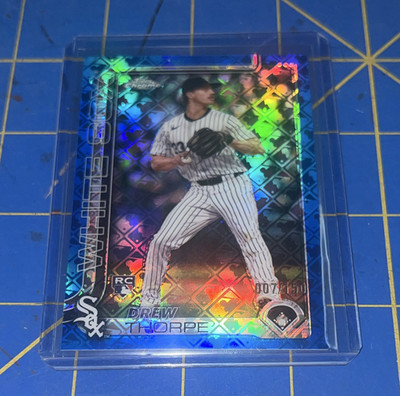 Topps 2024 Topps Chrome Drew Thorpe RC #275 White Sox Parallel (7/150)