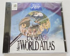 VINTAGE Microsoft Home Encarta 96 Encyclopedia For PC CD-ROM Brand New Sealed
