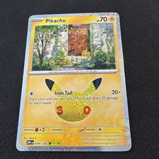 Pokémon TCG Pikachu Celebrations Holo Card 039/128 English 70 HP