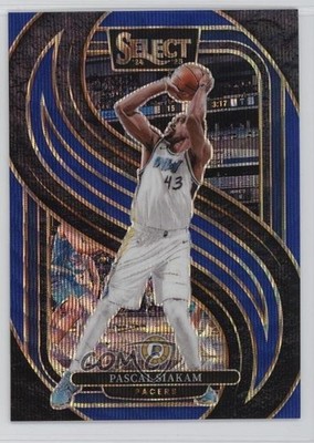 2024-25 Panini Select Premier Level Blue Wave Prizm 75/75 Pascal Siakam #113 jc3