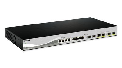 D-Link DXS 1210-12SC - Switch - Smart - 10 x 10 Gigabit SFP+ + 2 x combo 10 Giga