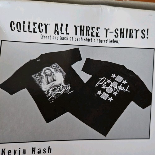 Rare Vintage Racing Kevin Nash WCW NWO T-Shirt & 5 Diecast Nitro Pack 1999 MIB - Bild 17 von 17