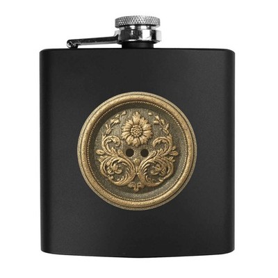 6 Unzen (170 ml) ''Vintage Floral Button'' Taschen Flachmann (HP00038567)