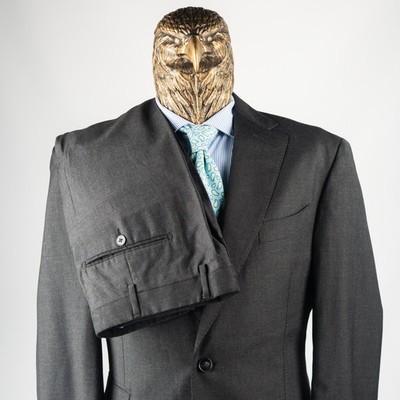 NWT $3150 PATRICK HELLMANN Pure Wool Suit Gray 42US/52IT LONG