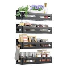 4-Pack Strong Magnetic Refrigerator Shelves