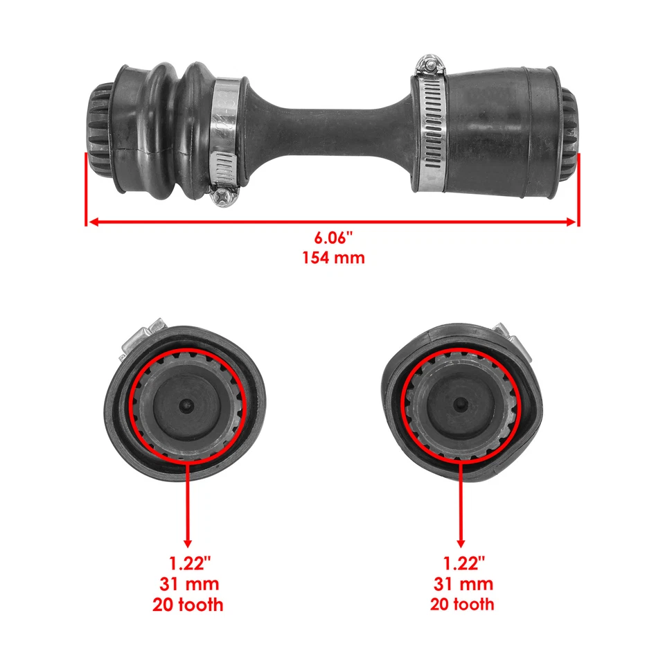 Front Differential Drive Shaft For Can-Am Outlander Max 1000 1000R 4X4 2013-2019 - Image 2 of 4