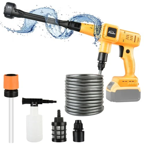 Cordless Pressure Washer for Dewalt 20V Battery 880 PSI Portable Handheld Power