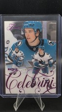 2025-26 Upper Deck Flair Macklin Celebrini #106 Backcheck Image C Variant /199