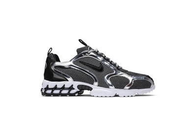 Nike Stussy x Air Zoom Spiridon Caged 2 'Pure Platinum' CU1854-001 Men's Shoes