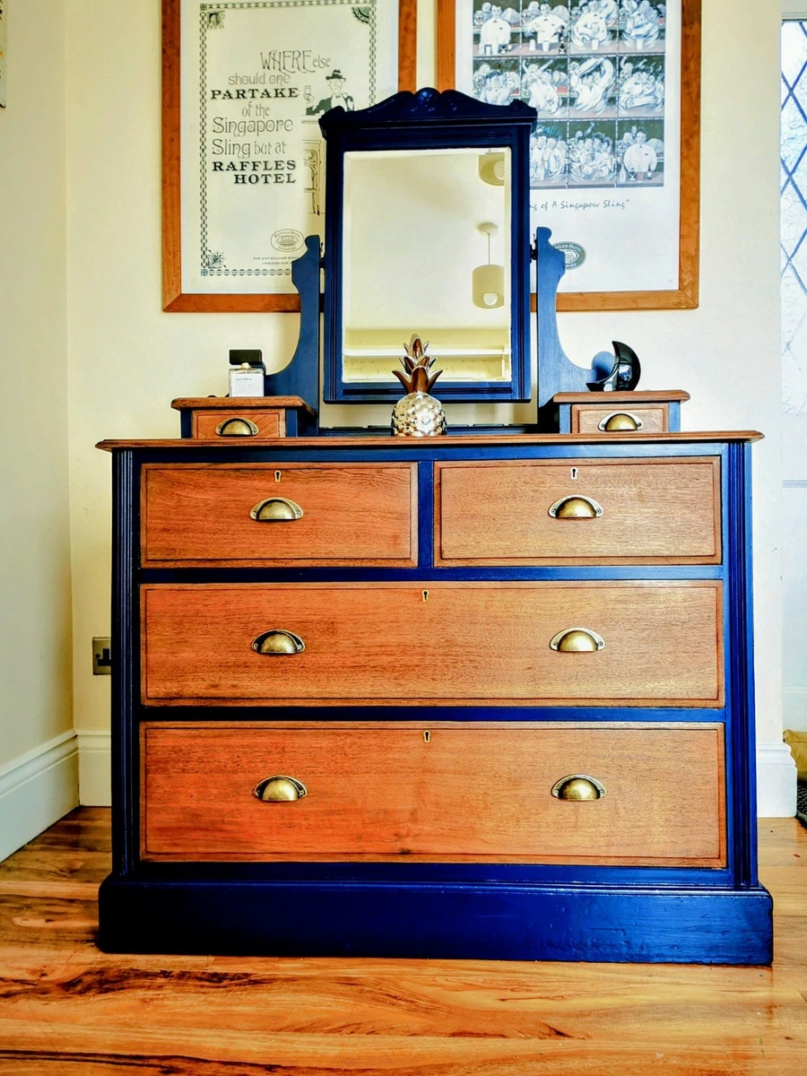 Blue Dressing Tables with Mirror for sale | eBay UK